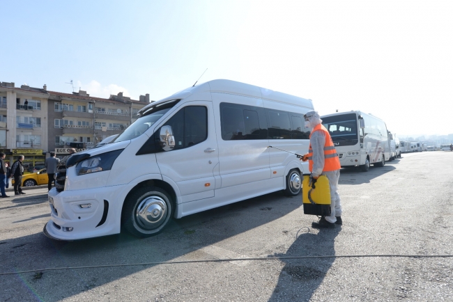 Ankara'da taksi ve servis araçları için ücretsiz dezenfeksiyon istasyonu